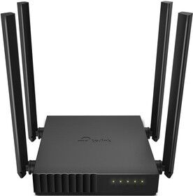 Archer C54 Маршрутизатор TP-Link AC1200 Wireless Dual Band Router, 867 at 5 GHz 300 Mbps at 2.4 GHz, 802.11ac/a/b/g/n, 1 10/100 Mbps WAN port  4 10/ - 1