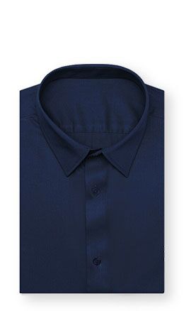 Рубашка с коротким рукавом MatchU Still Smart Custom Bamboo Fiber (Dark Blue/Темно-синий) 