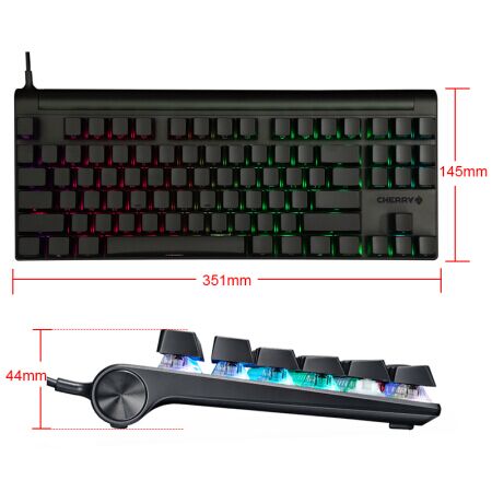Игровая клавиатура Cherry MX8.0 Wired Mechanical Keyboard RGB (Black/Черный) - 3