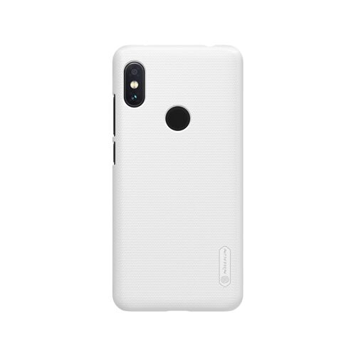 Чехол для Xiaomi Redmi Note 6 Pro Nillkin Super Frosted Shield (White/Белый) 