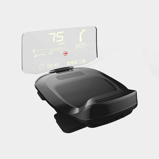 Проекционный дисплей в авто Xiaomi Carrobot Radish Smart HUD Bluetooth Version (Black/Черный) - 2