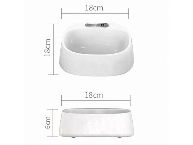 Миска-весы Petkit Smart Weighing Bowl (White/Белый) - 8