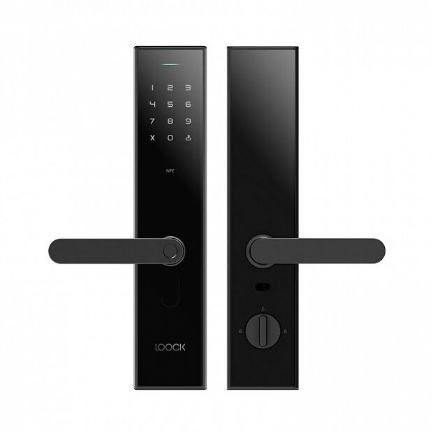 Умный дверной замок Xiaomi Luker Smart Fingerprint Lock Classic 2 (Black/Черный) - 1