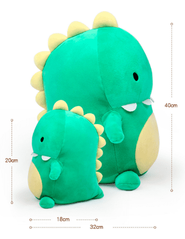 Мягкая игрушка Friendship Tour Meng Li Planet Genuine Doll Toy 20cm (Green/Зеленый) - 2