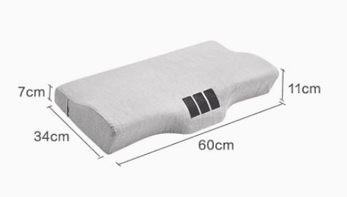 Подушка Jseif Mercury Simple Color Natural Latex Intelligent Sleep Pillow Bag (Grey/Серый) - 2