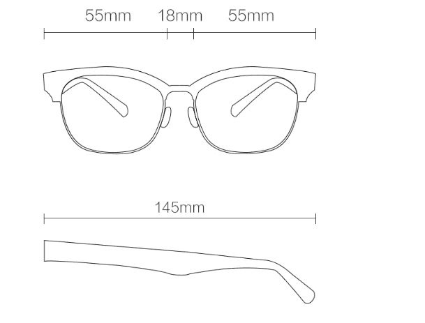 Солнцезащитные очки Xiaomi TS Fashionista Sunglasses (Brown/Коричневый) - 2