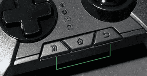 Кнопки выбора подсветки на игровом джойстике Ксиаоми